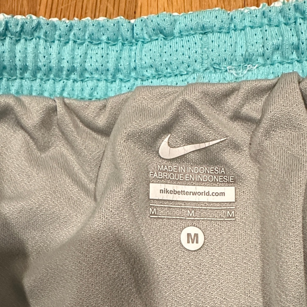 *last chance* Nike | Women's Light Blue Athletic Shorts - Picture 8 of 15